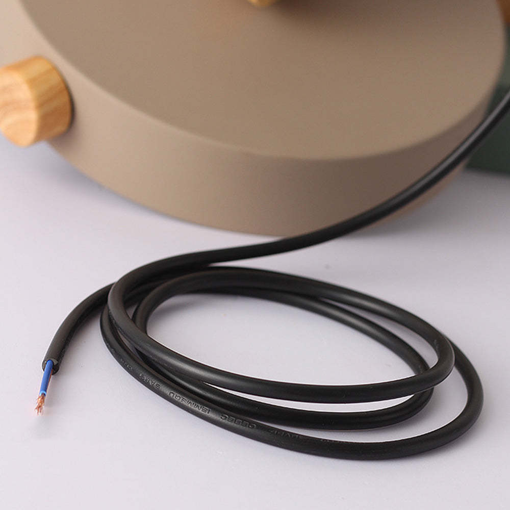 Contemporary Simplistic Macaroon Wood Pendant Light -Homdiy