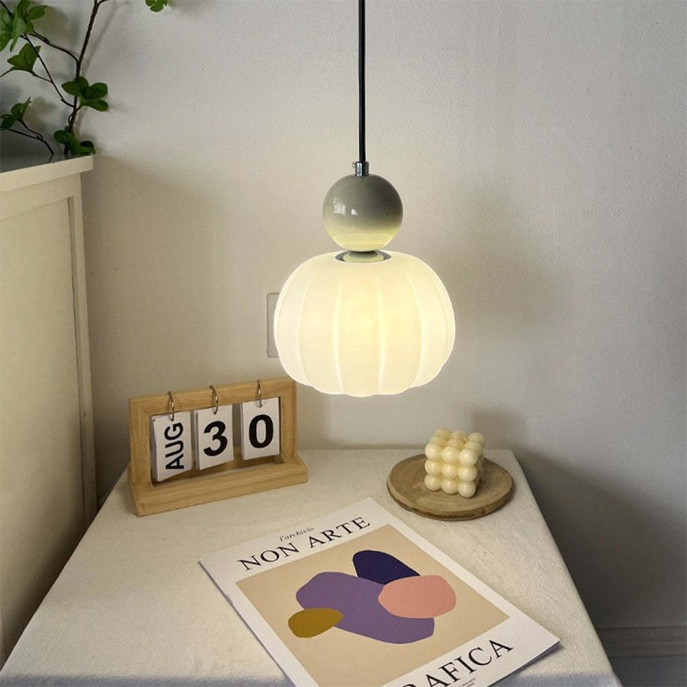 Modern Cute Pumpkin Mini Pendant Lamp -Homdiy