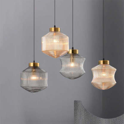 Modernism Prismatic Glass Pendant Lamp -Homdiy