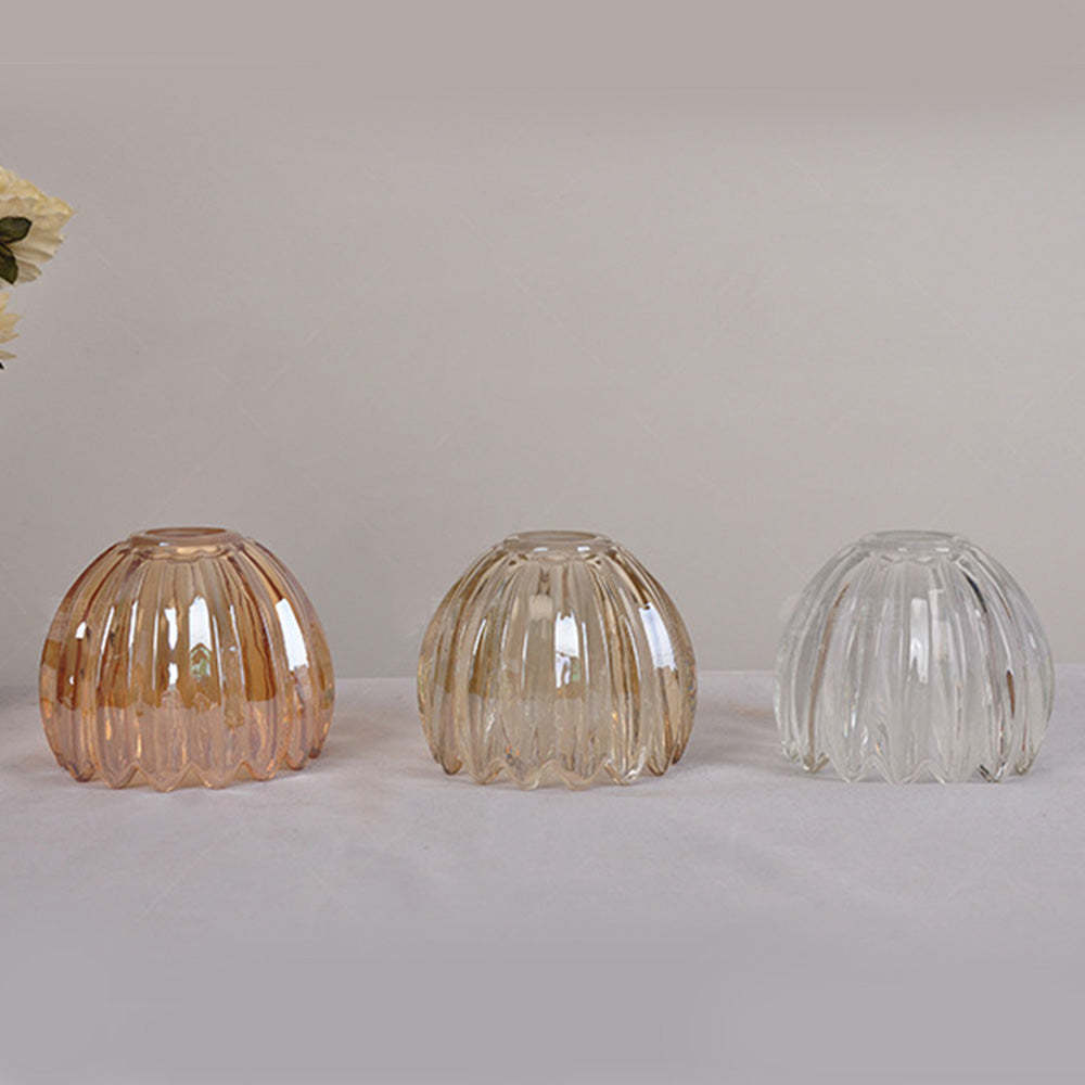 Retro Flower Glass Pendant Light -Homdiy