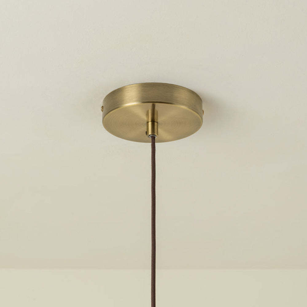 Simple Rattan Dome Pendant Light Wicker Hanging Lampshade -Homdiy