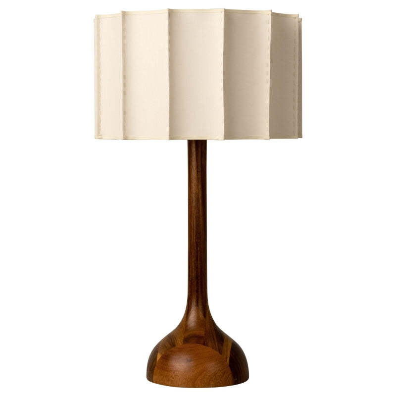 Wabi Sabi Designer Wood Table Lamp -Homdiy