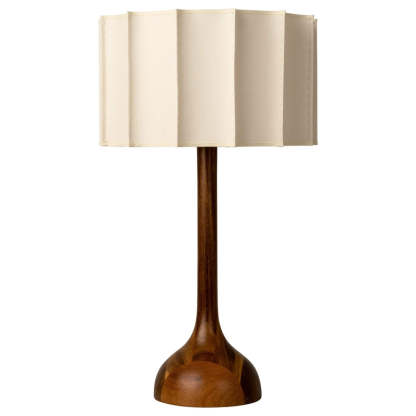 Wabi Sabi Designer Wood Table Lamp -Homdiy