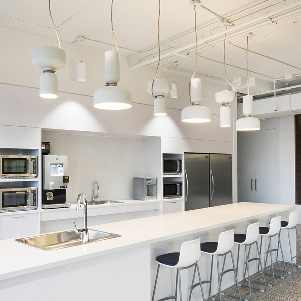 Designer Dumbbell Forged Iron Pendant Light -Homdiy