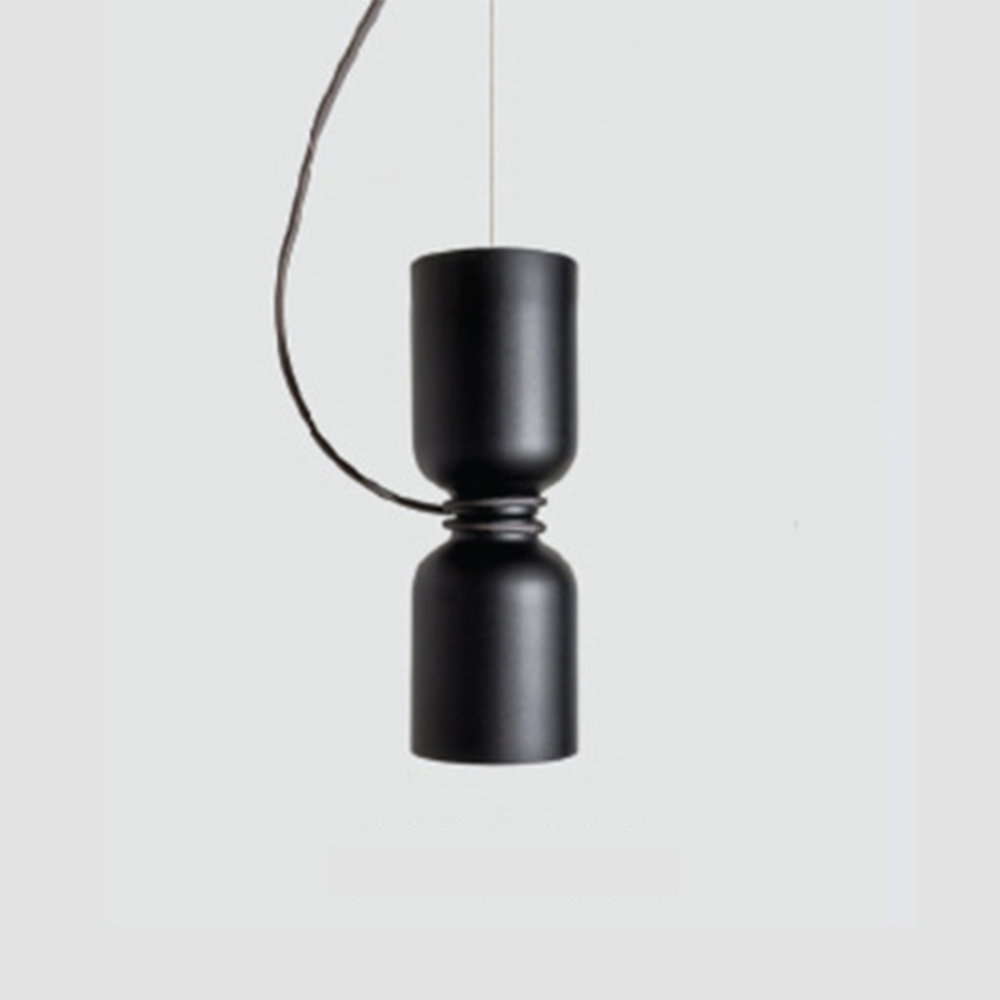 Designer Dumbbell Forged Iron Pendant Light -Homdiy