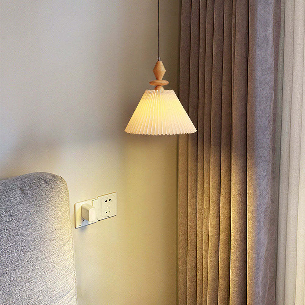Creative Pleated Pendant Light for Kitchen Island -Homdiy