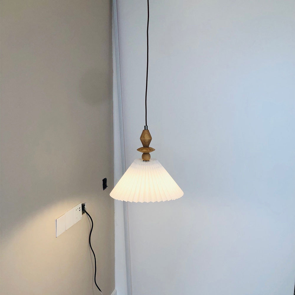 Creative Pleated Pendant Light for Kitchen Island -Homdiy