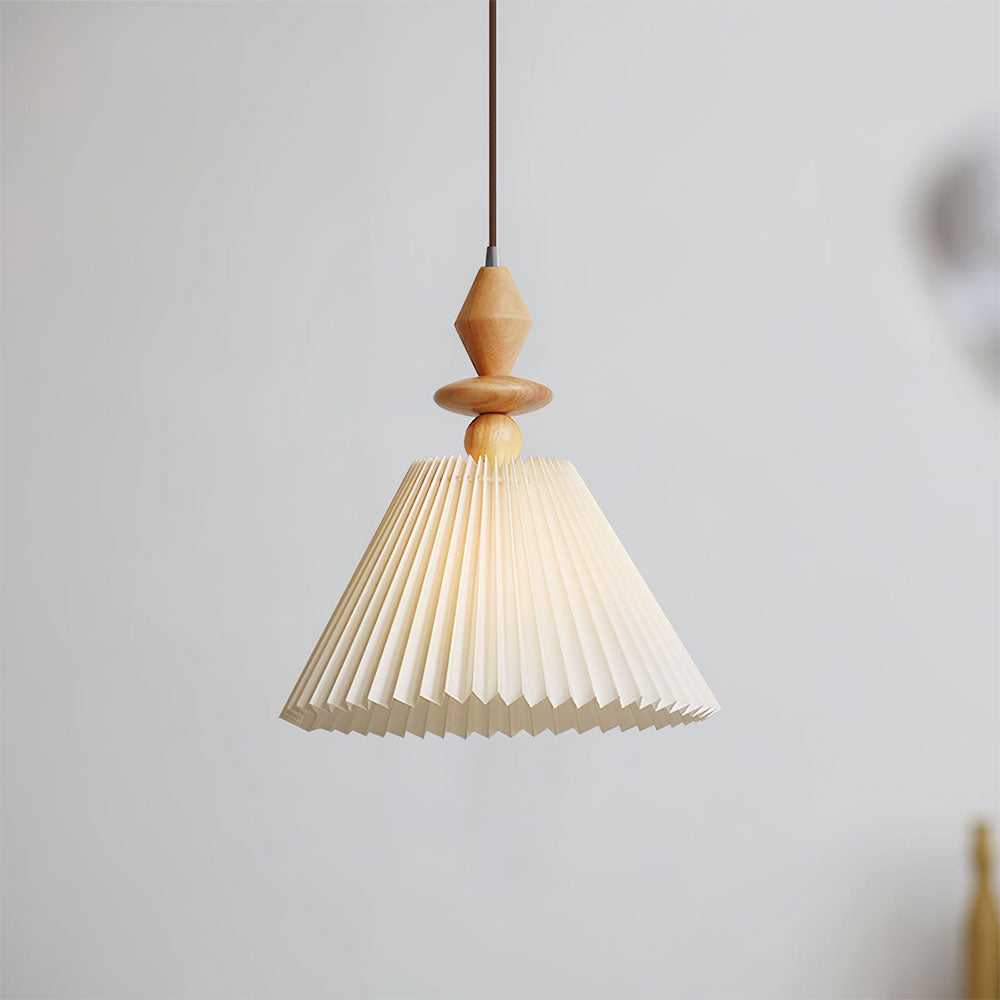 Creative Pleated Pendant Light for Kitchen Island -Homdiy