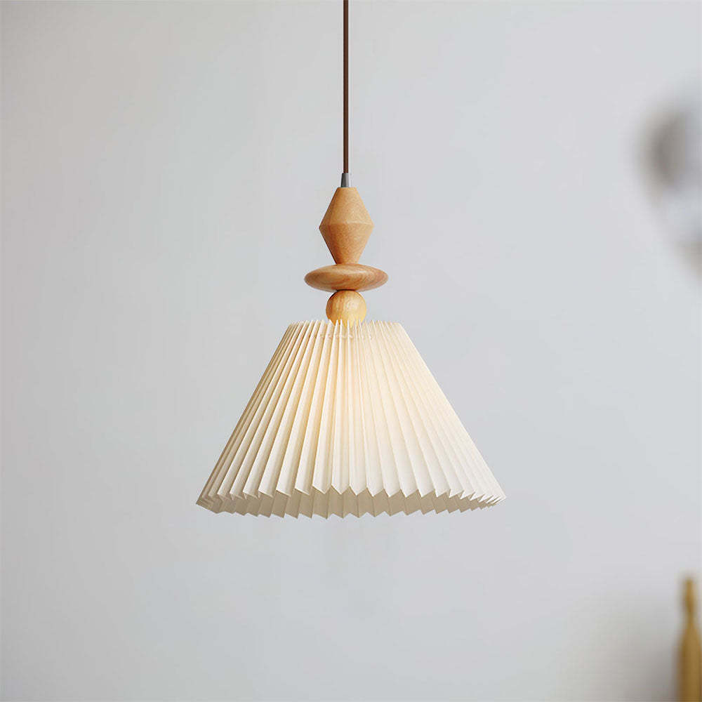 Creative Pleated Pendant Light for Kitchen Island -Homdiy