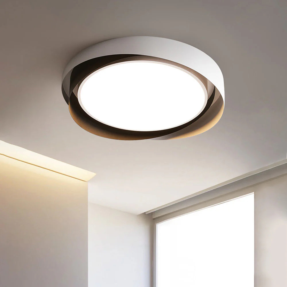 Modern Square Flush Mount LED Ceiling Light 