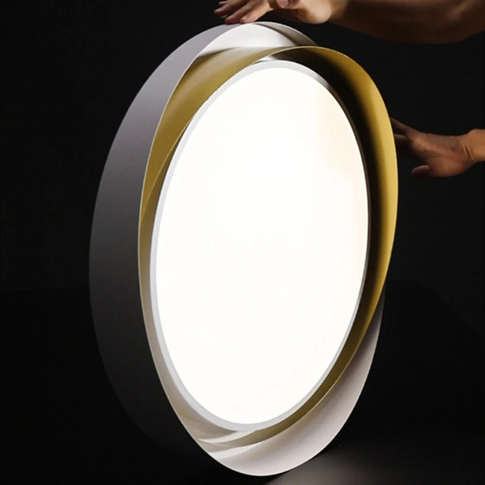 Modern Square Flush Mount LED Ceiling Light 