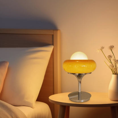 Retro Bauhaus Egg Shaped Living Room Floor Lamp