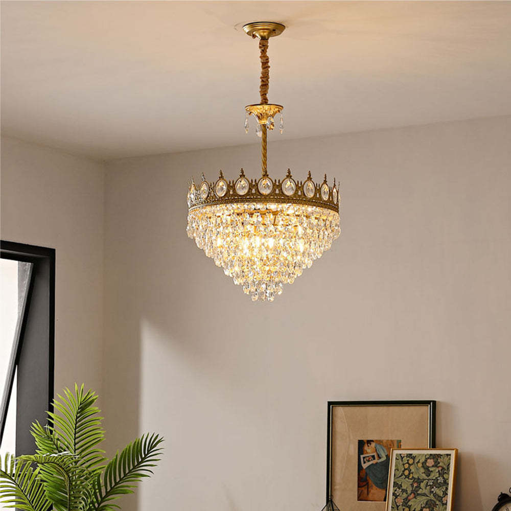 Luxury Elegant Crystal Chandelier -Homdiy