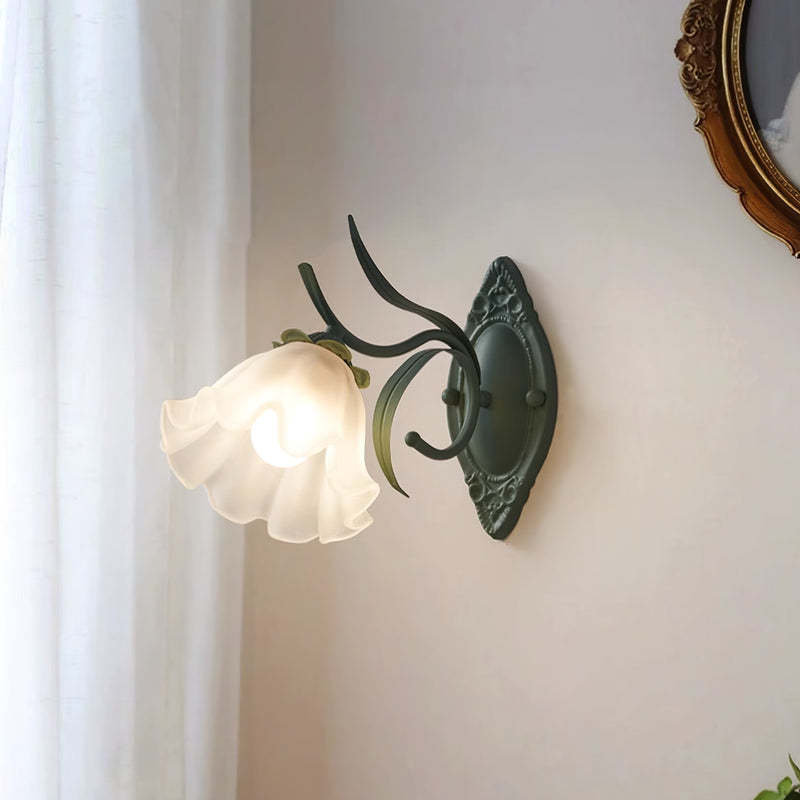 Lily of the Valley Flower Wall Lamp -Homdiy