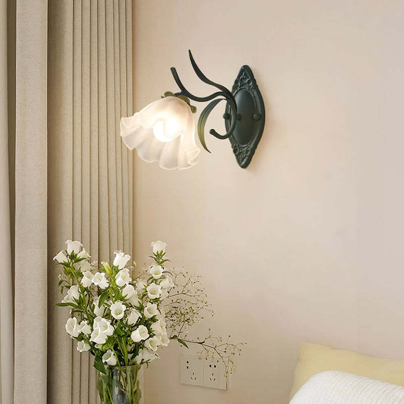 Homdiy Wall Light Lily of the Valley Flower Wall Lamp For Living Room ...