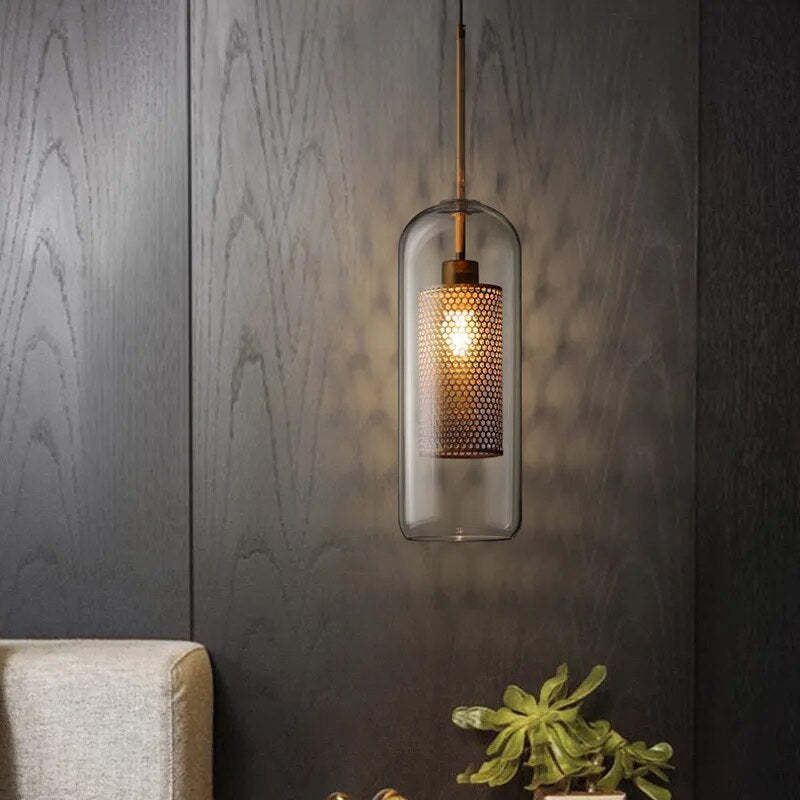 Modern Decor Chiswick Glass Pendant Light -Homdiy