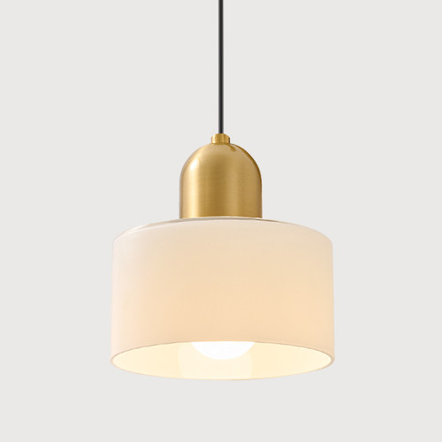 Modern Cream Creamy Bauhaus Mini Pendant Light