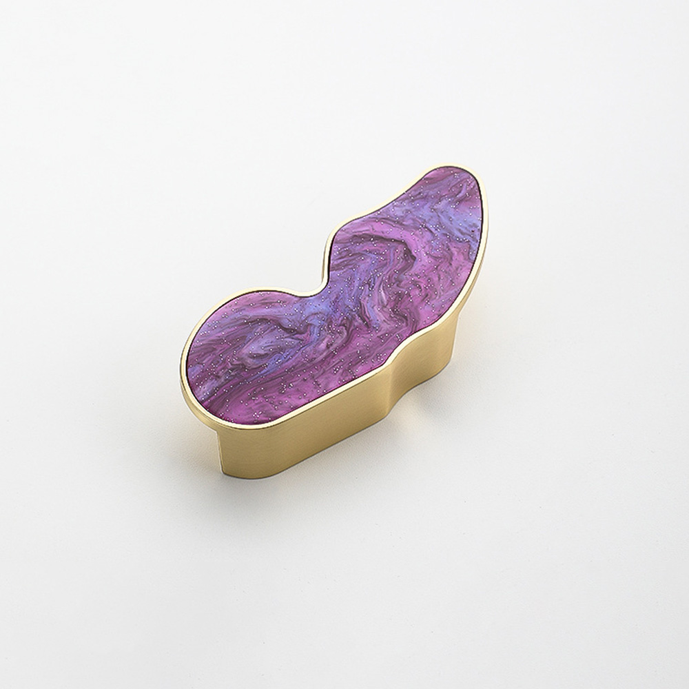 Nordic Shell Resin Butterfly Drawer Pull