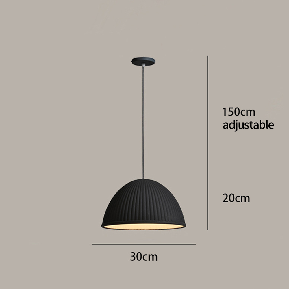 [Copy]Small Nordic Cream Style LED Bedroom Pendant Light