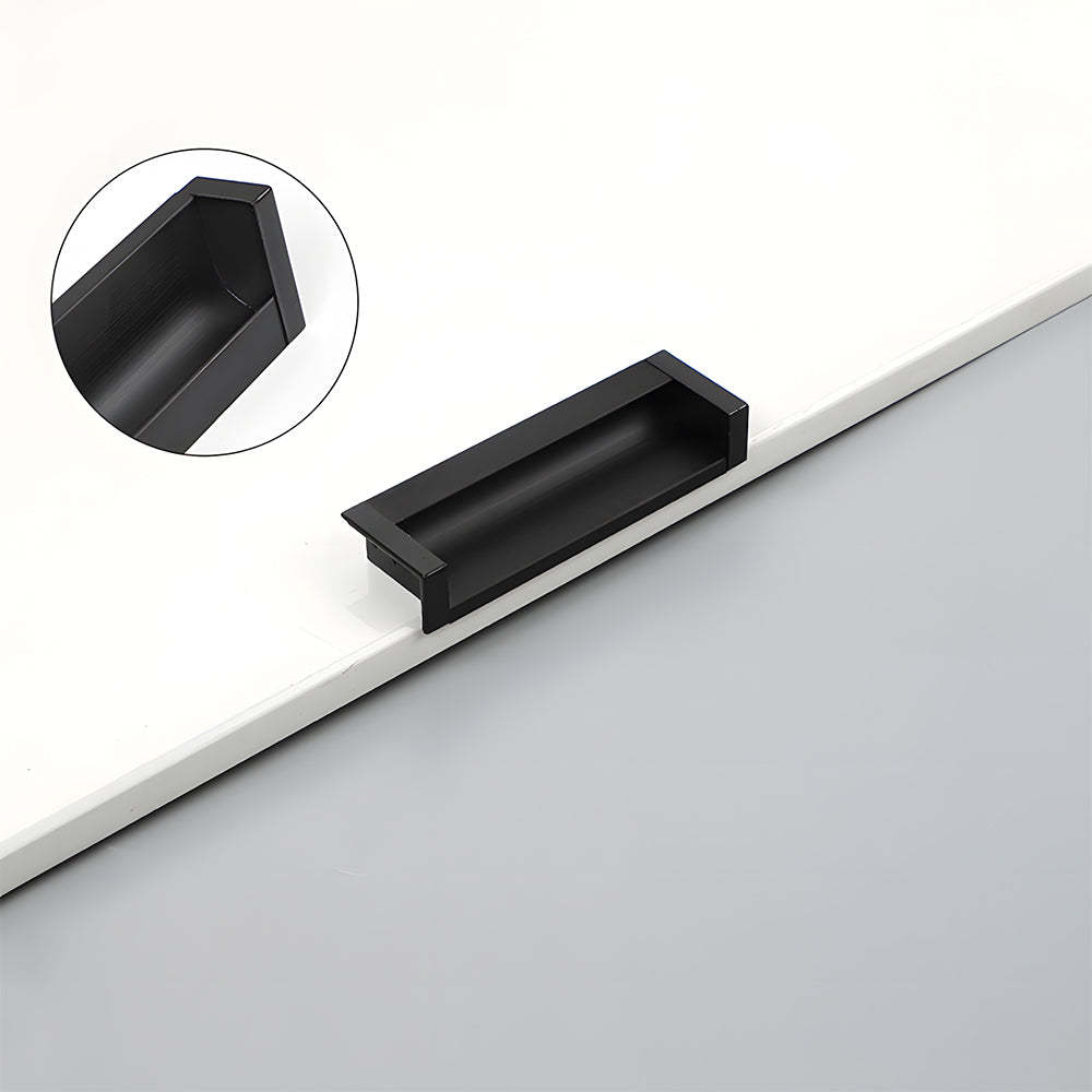 Contemporary Aluminum Alloy Finger Edge Pulls