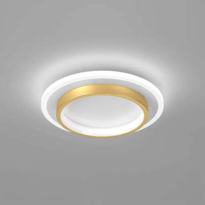 Art Deco Aluminum Acrylic LED Ceiling Light for Living Room
