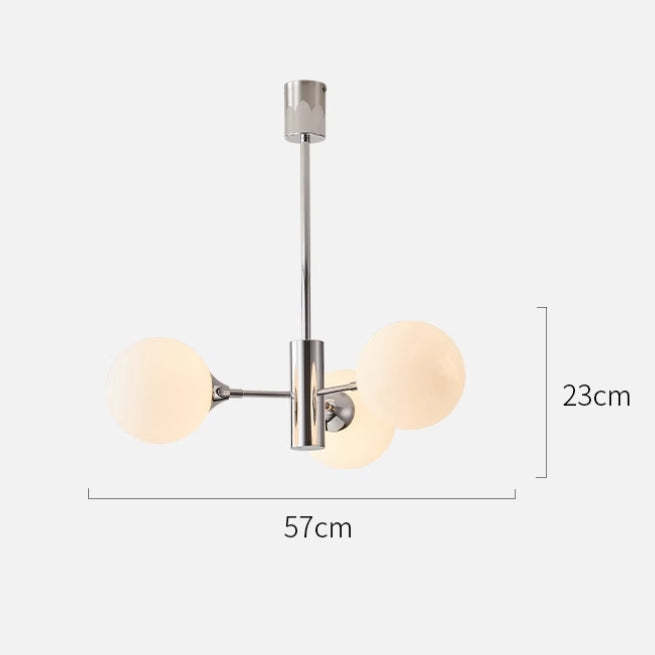 Dimmable Sputnik Globe Chandelier -Homdiy