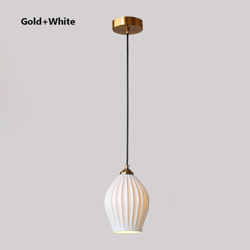 Vintage Post-modern Nordic Minimalist Ceramic Pendant Light -Homdiy