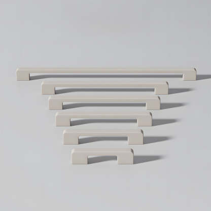 Modern Colorful Minimalist Kitchen Cabinet Handles | Goldenwarm