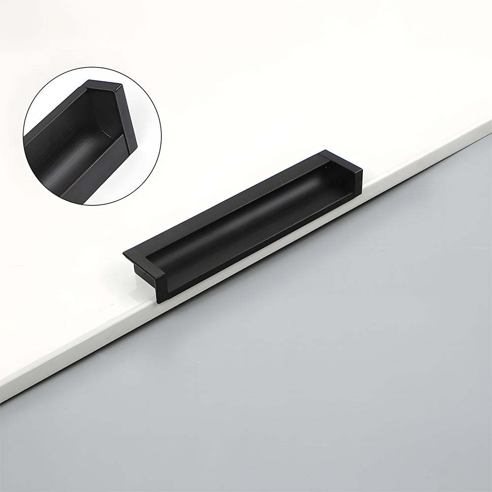 Contemporary Aluminum Alloy Finger Edge Pulls