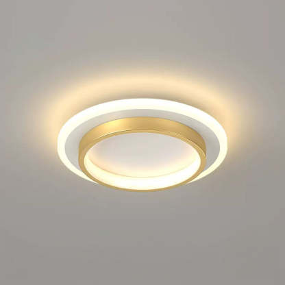 Art Deco Aluminum Acrylic LED Ceiling Light for Living Room