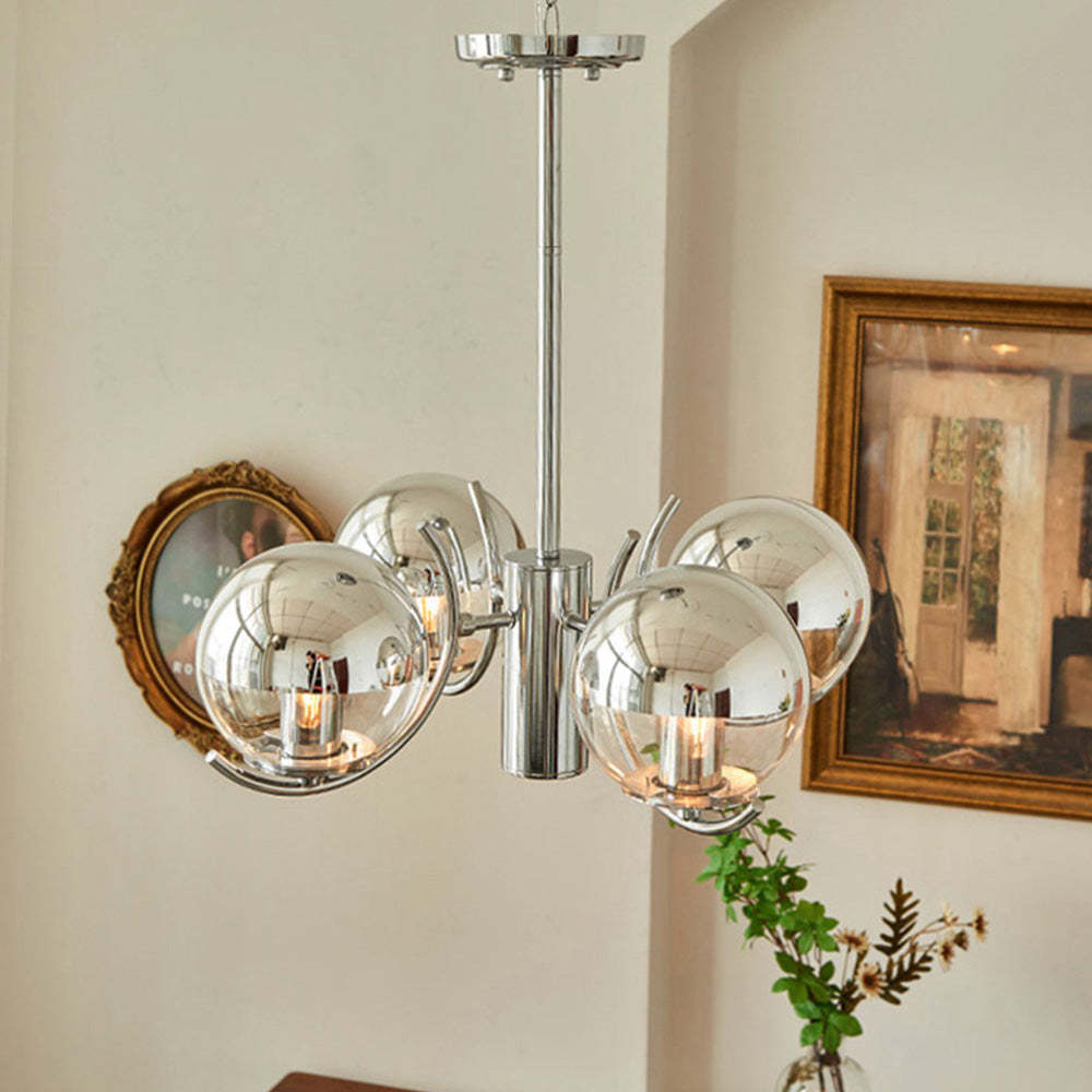 Rero Bauhaus Chandelier with Lampshade Circular Metal -Homdiy