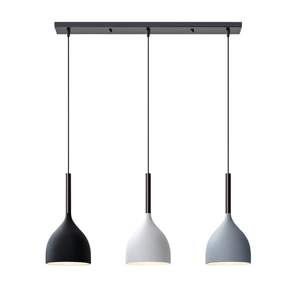 Nordic Wrought Iron Baking Paint Pendant Light -Homdiy