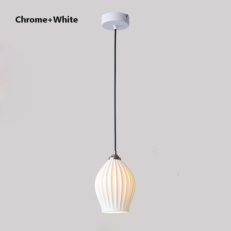 Vintage Post-modern Nordic Minimalist Ceramic Pendant Light -Homdiy