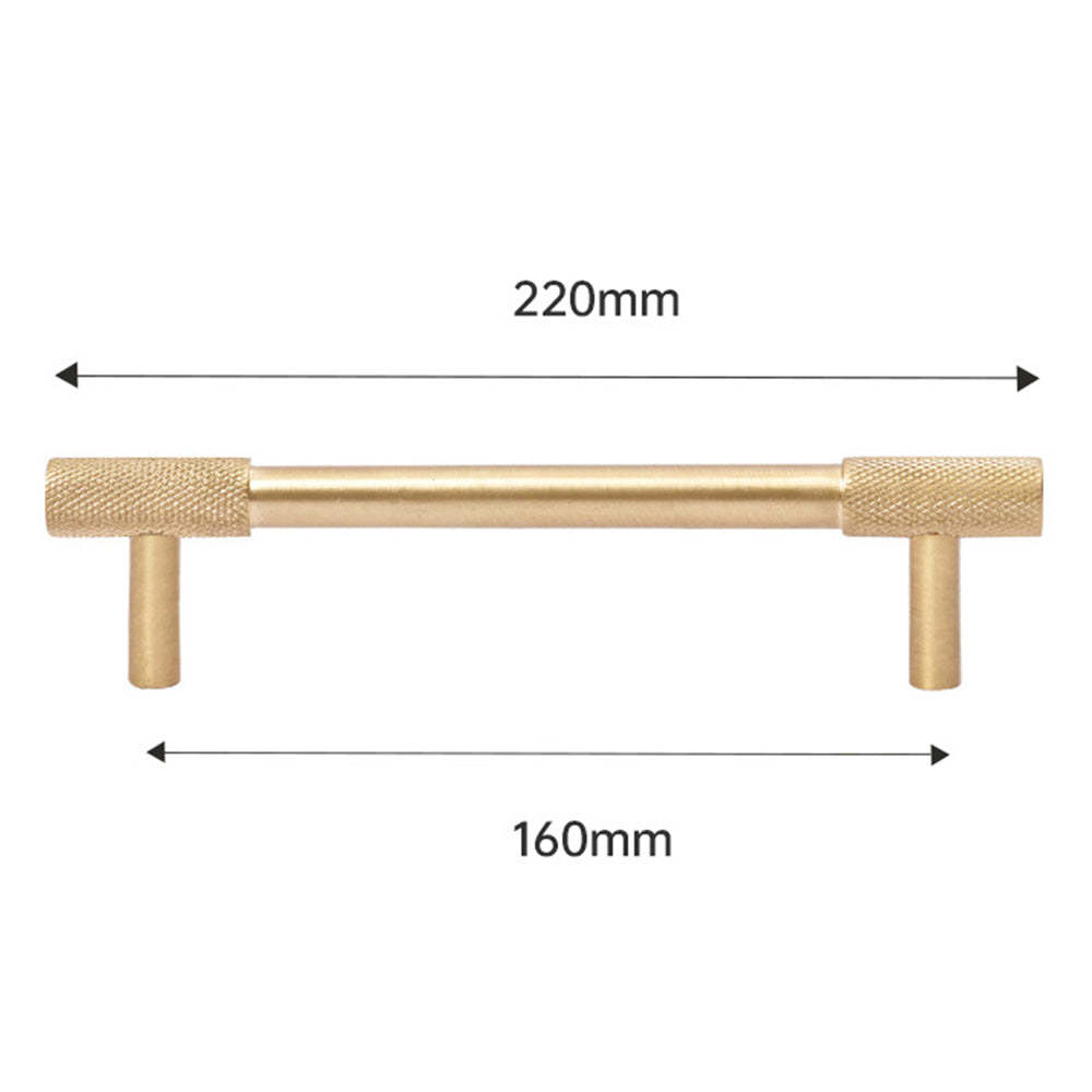 Gold Threaded Cabinet Handles -Homdiy