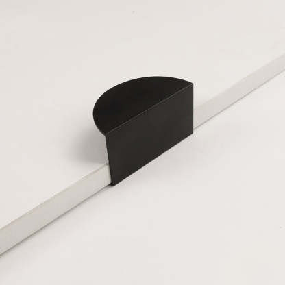 Modern Half Moon Kitchen Cabinet Edge Pulls