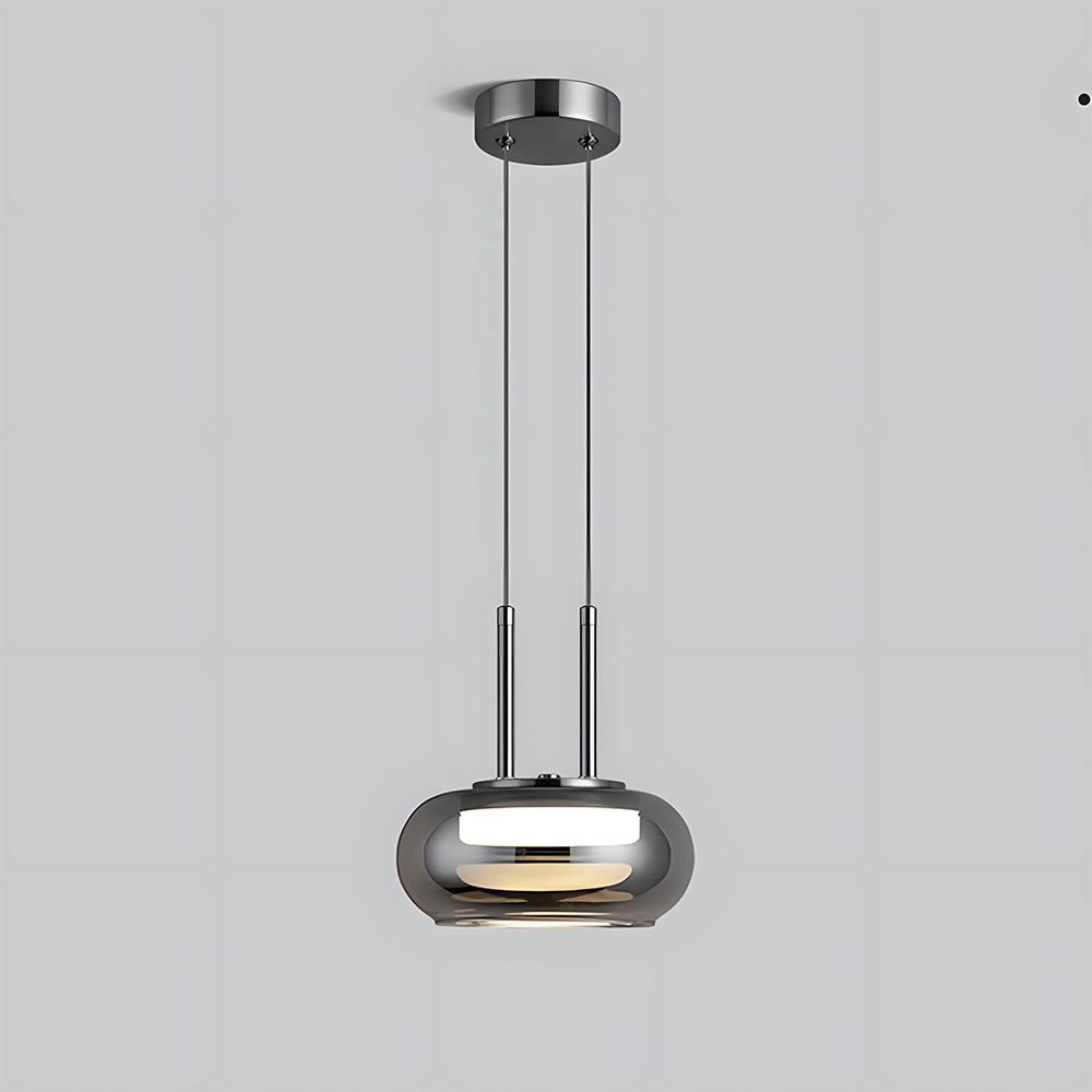 Modern Glass LED Pendant Light 