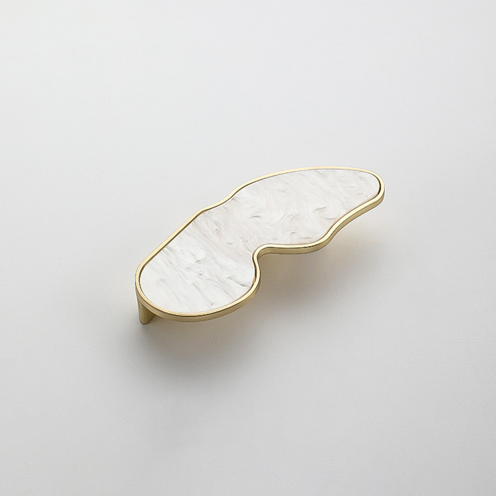 Nordic Shell Resin Butterfly Drawer Pull