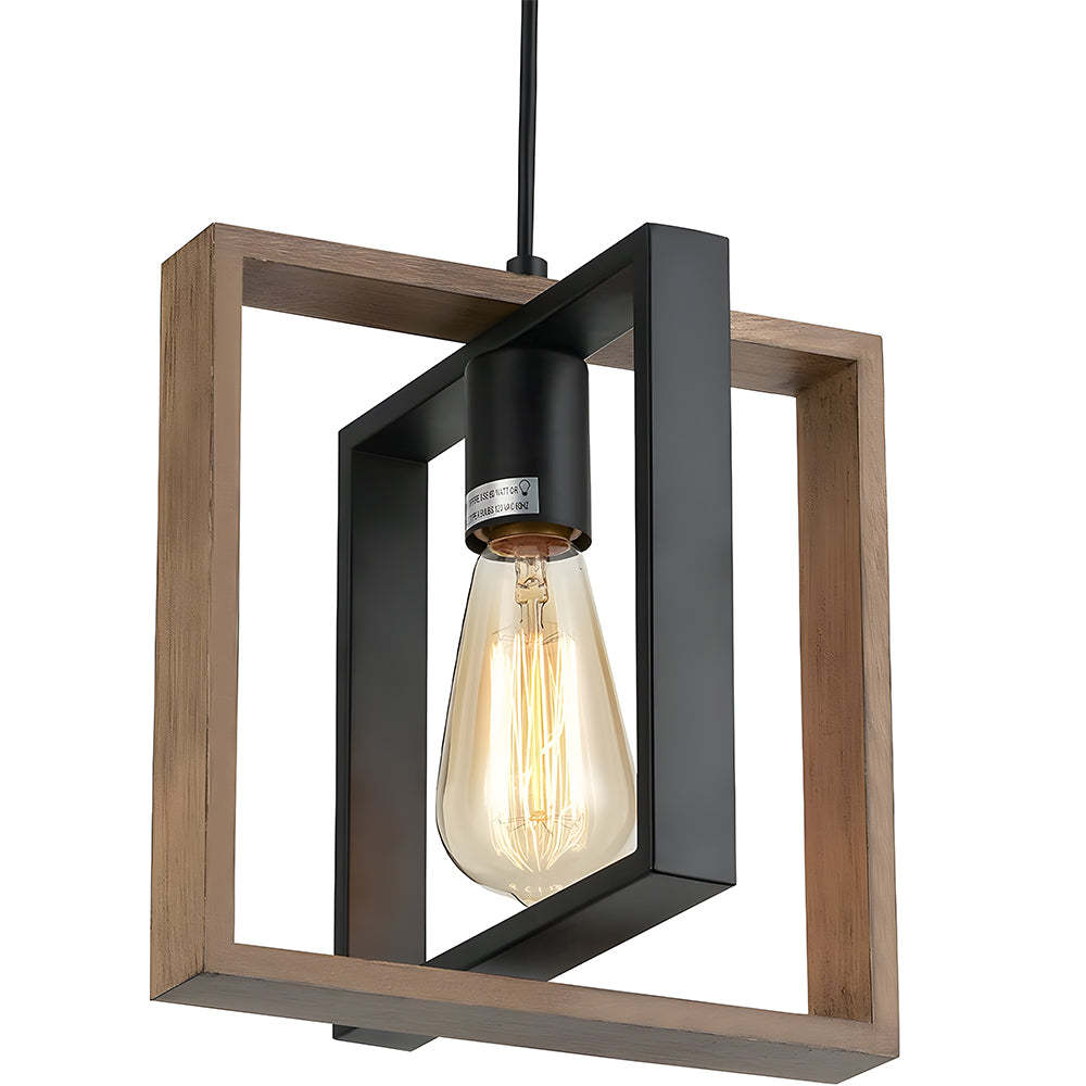 Black Modern Pendant Lighting Dining Room Farmhouse Chandelier