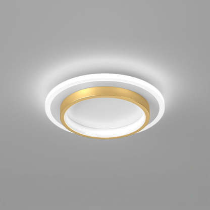 Art Deco Aluminum Acrylic LED Ceiling Light for Living Room