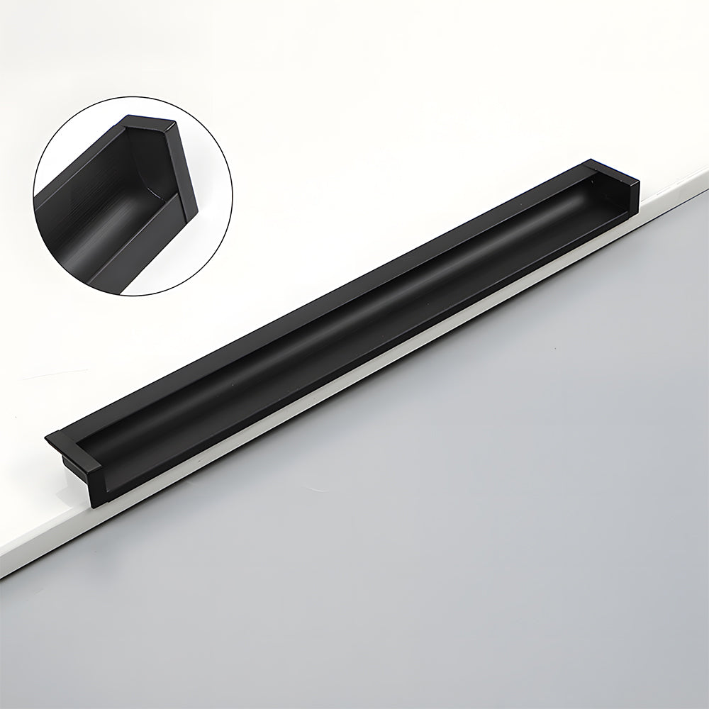 Contemporary Aluminum Alloy Finger Edge Pulls