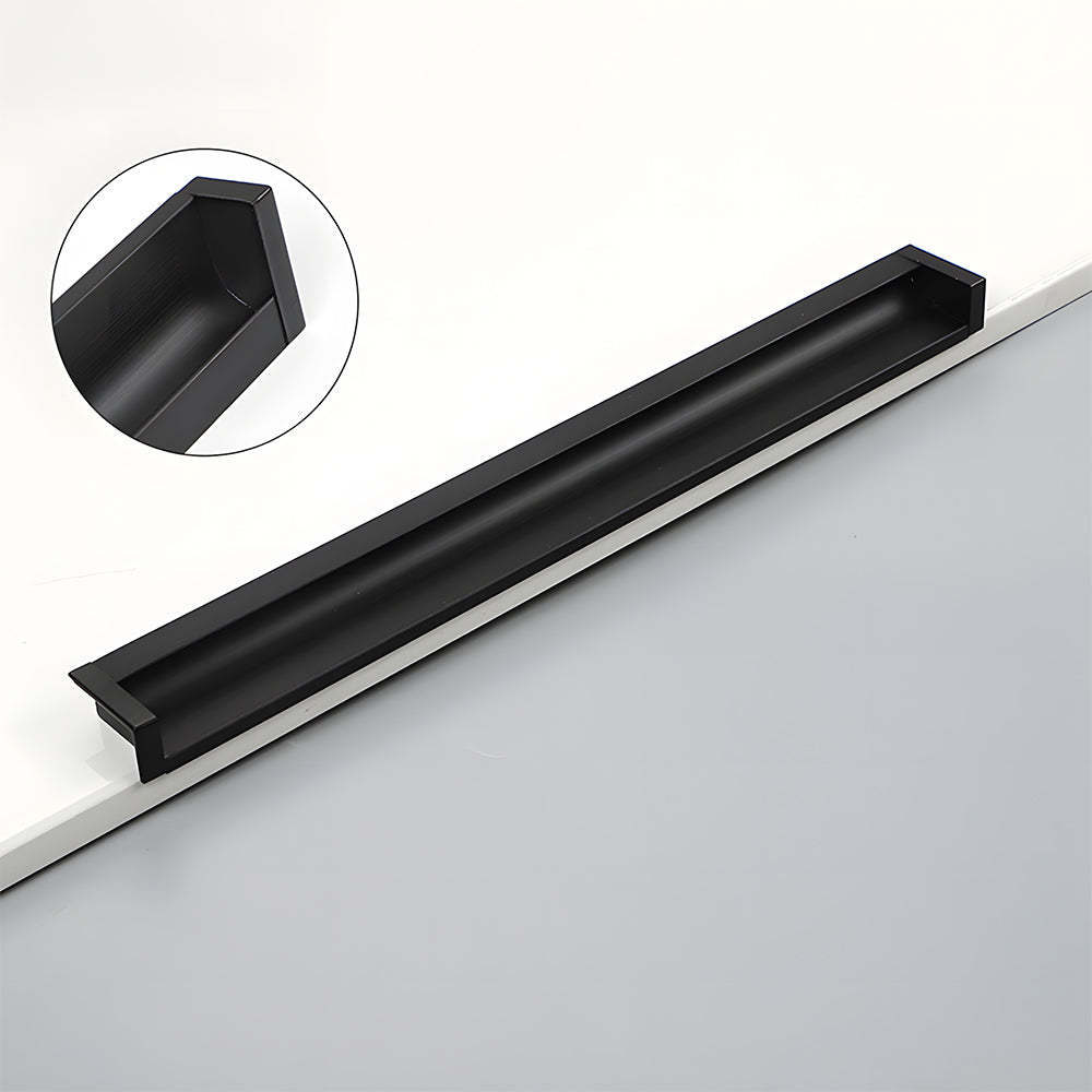 Contemporary Aluminum Alloy Finger Edge Pulls