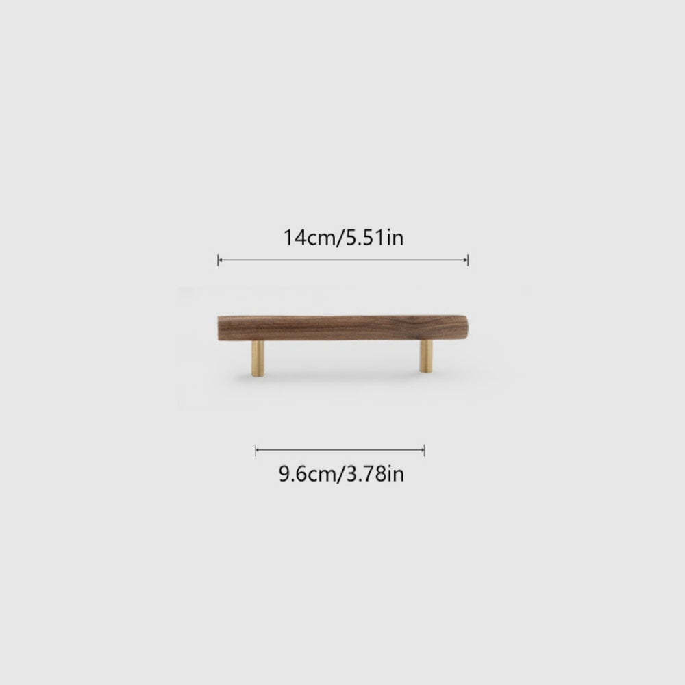 Universal Wooden Door Handles for Drawers Cupboards Kitchen Cabinets -Homdiy