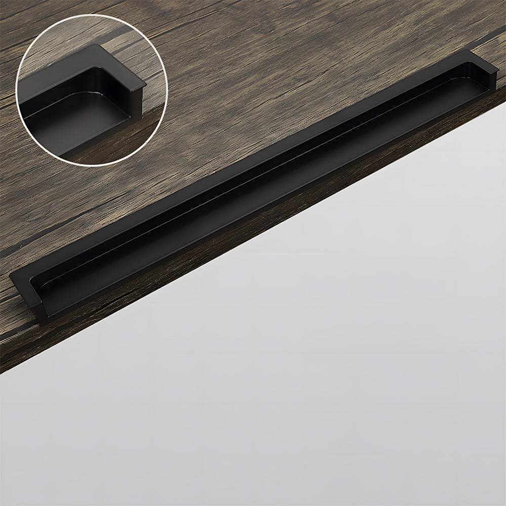 Modern Slotting Sliding Concealed Cabinet Handles