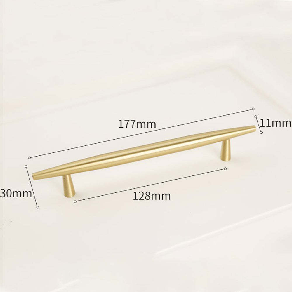 Solid Brass Kitchen Cabinet Knobs and Handles -Homdiy