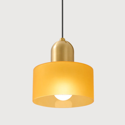 Modern Cream Creamy Bauhaus Mini Pendant Light