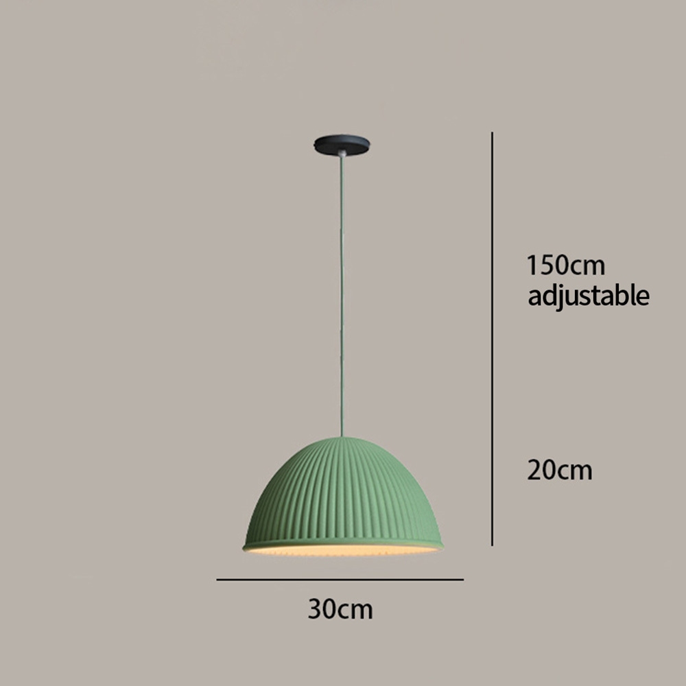 [Copy]Small Nordic Cream Style LED Bedroom Pendant Light