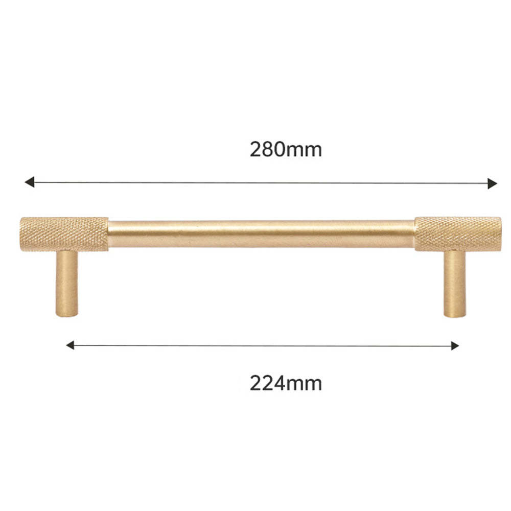 Gold Threaded Cabinet Handles -Homdiy