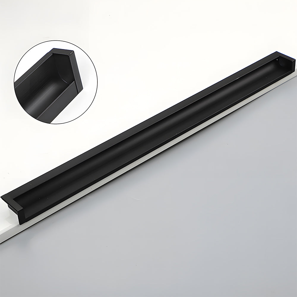 Contemporary Aluminum Alloy Finger Edge Pulls