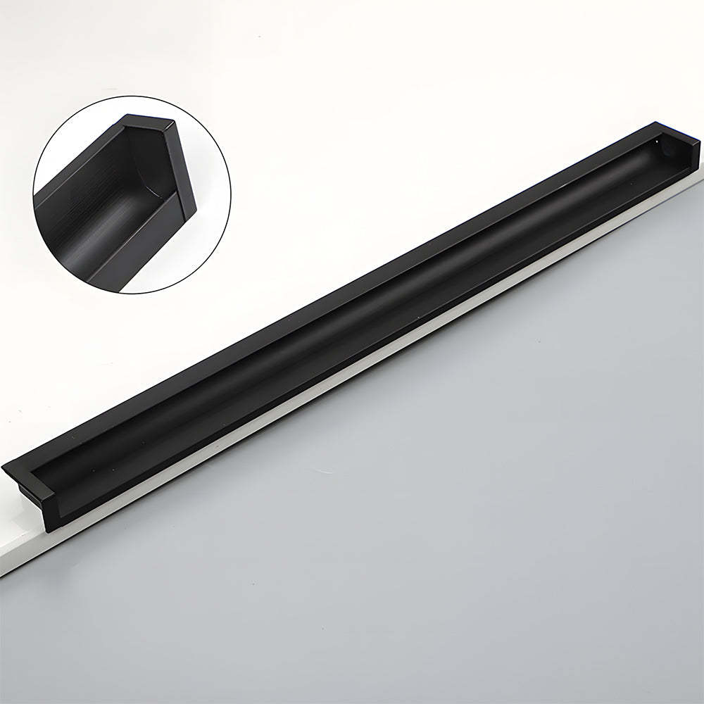 Contemporary Aluminum Alloy Finger Edge Pulls
