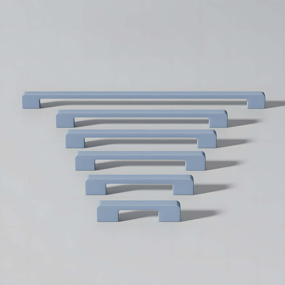 Simple Multi-Color Kitchen Cabinet Handles